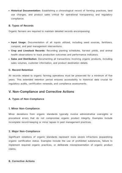 Free Agriculture Organic Farming Certification Procedure Template to Edit Online