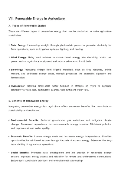 Free Agriculture Environmental Education Manual Template to Edit Online