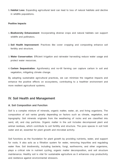 Free Agriculture Environmental Education Manual Template to Edit Online