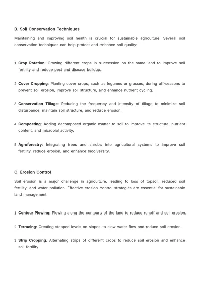 Free Agriculture Environmental Education Manual Template to Edit Online