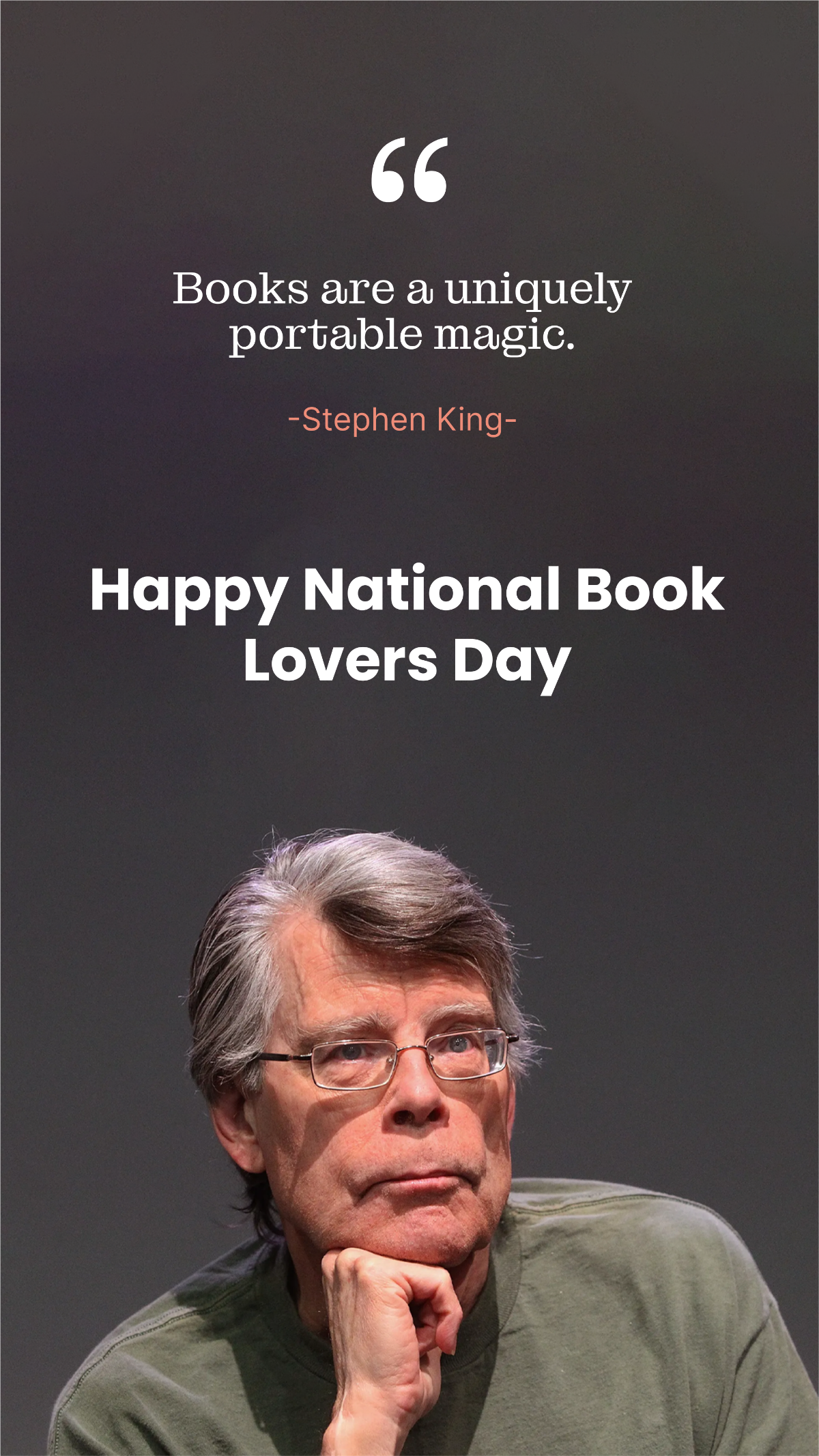 Happy National Book Lovers Day Quote