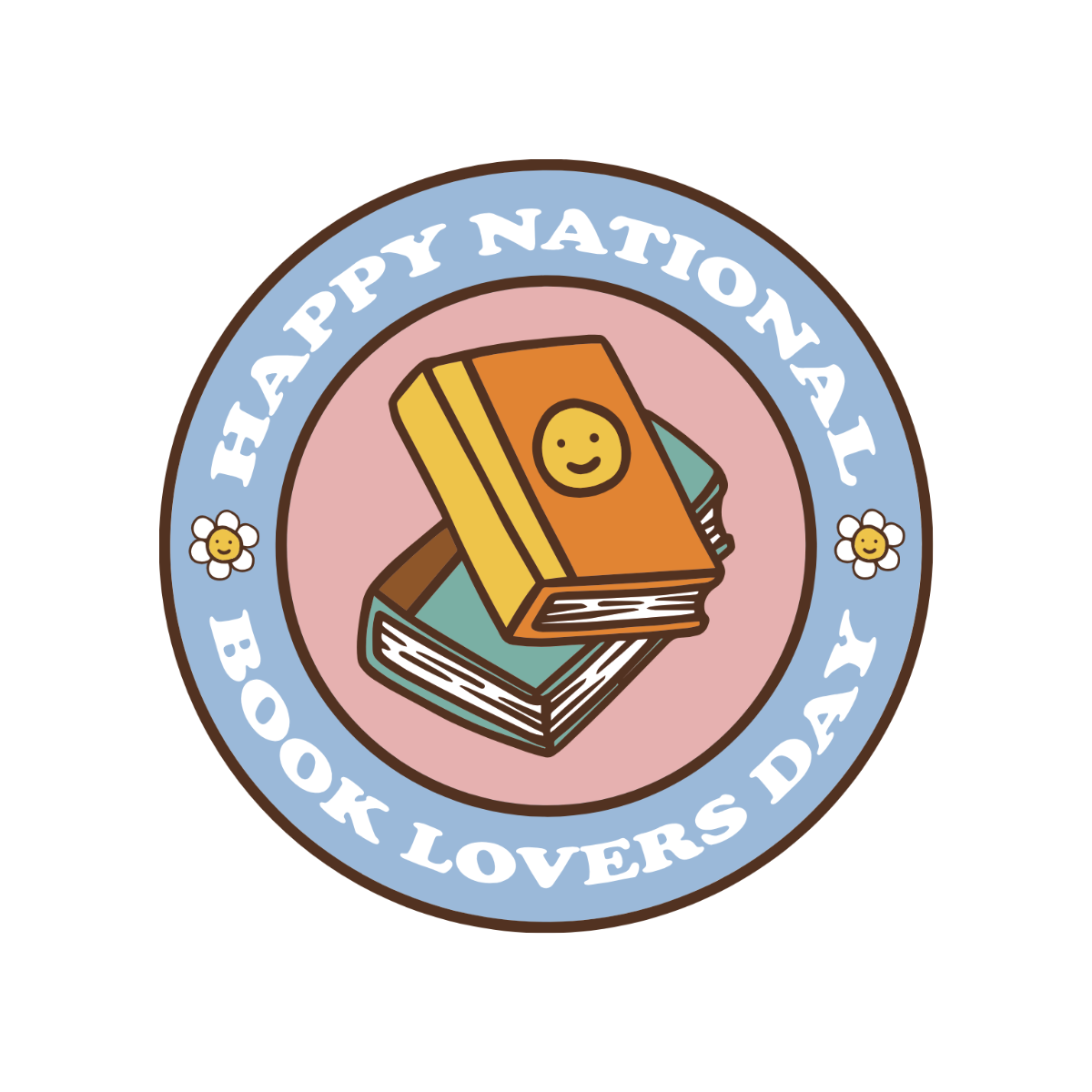 National Book Lovers Day Clipart