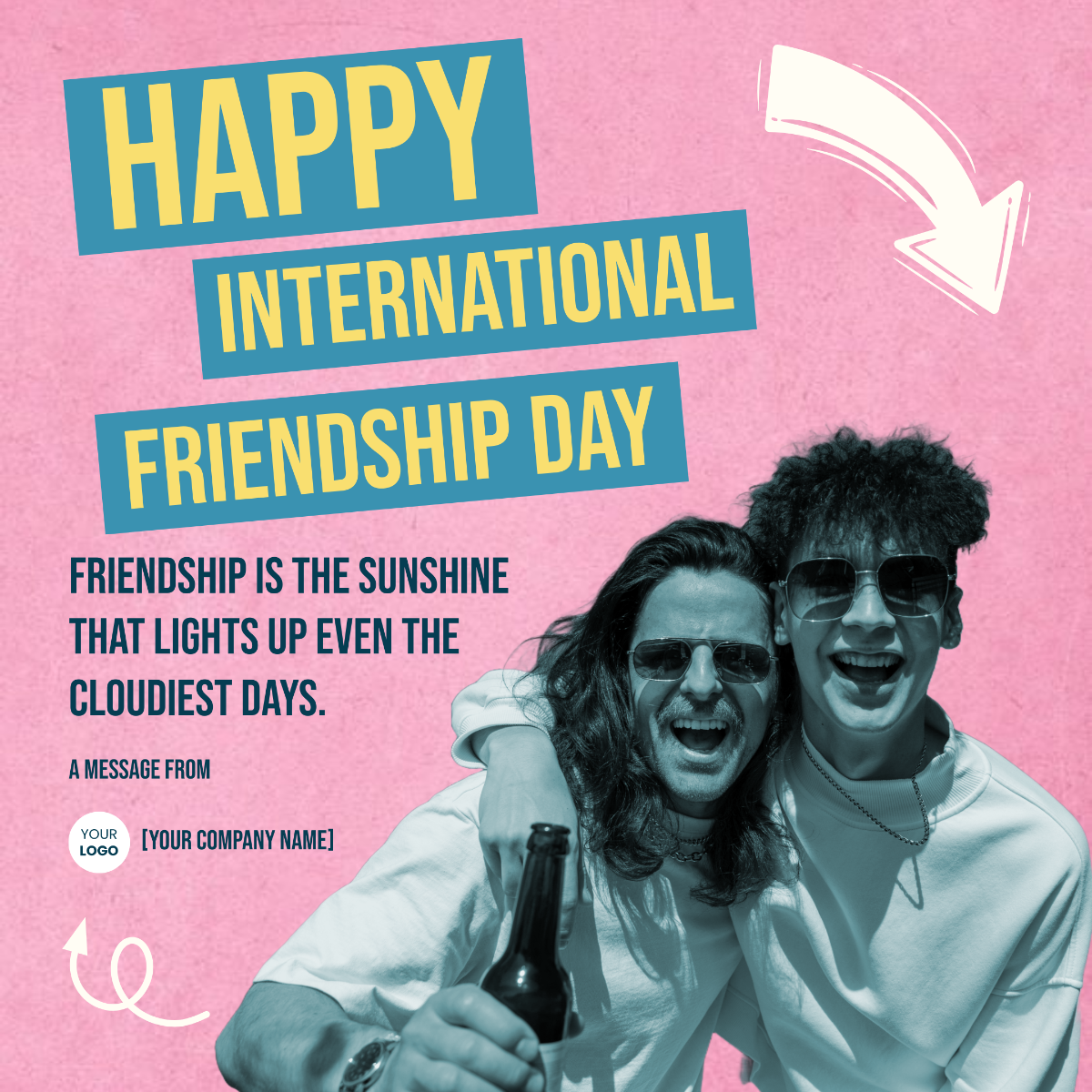 Happy International Friendship Day Social Media