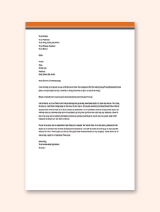 official maternity leave letter