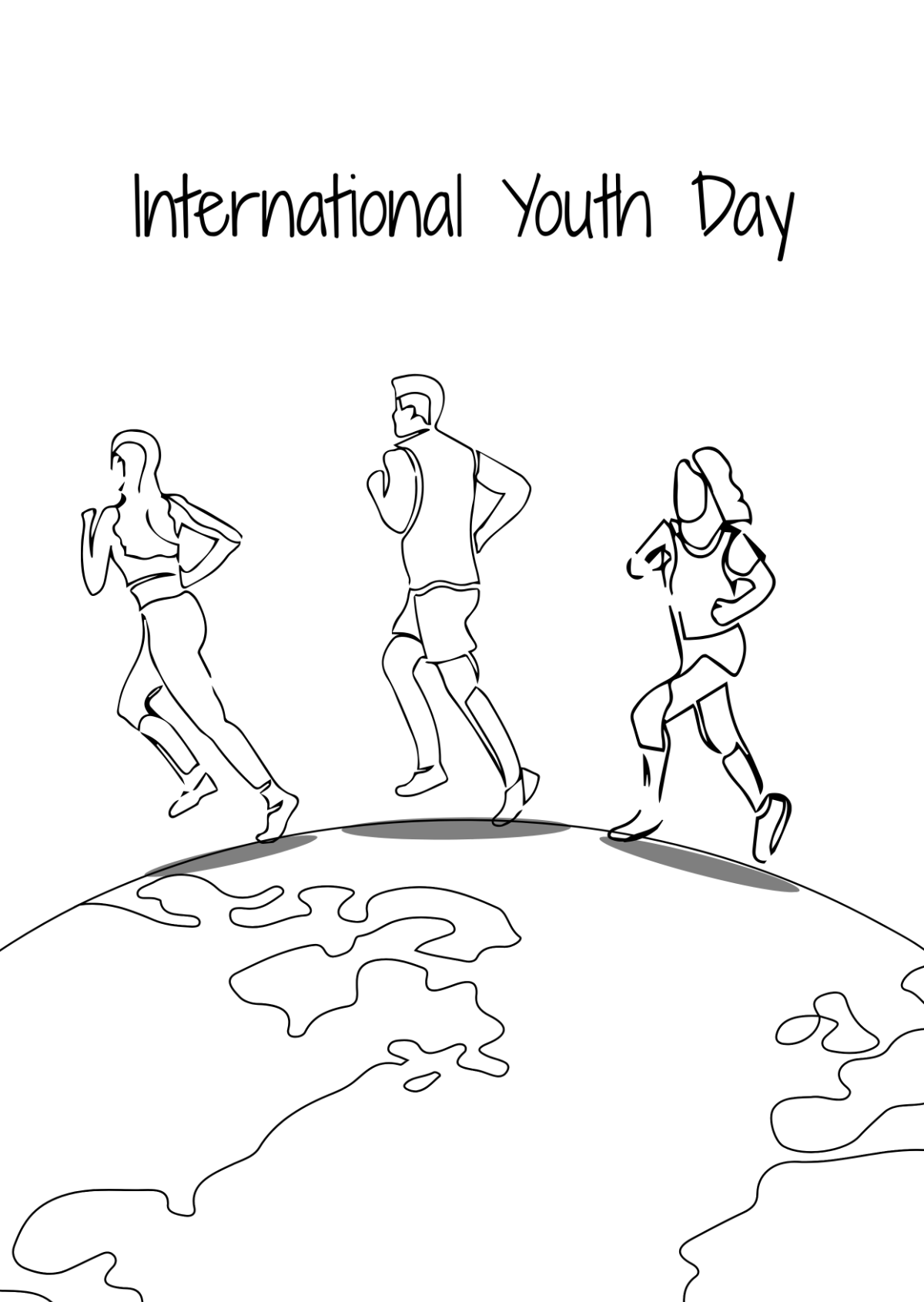 International Youth Day Drawing
