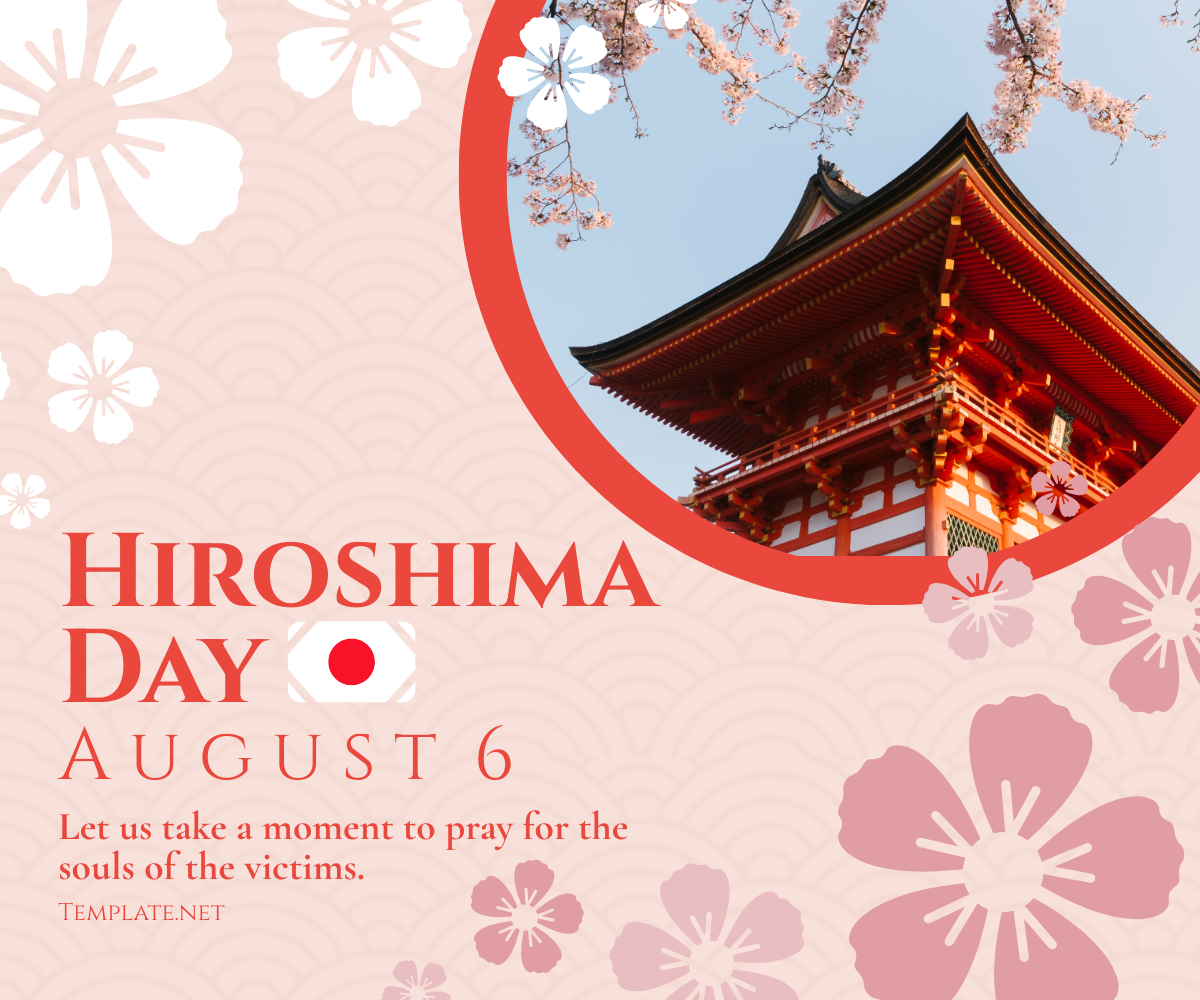 Hiroshima Day Business Banner