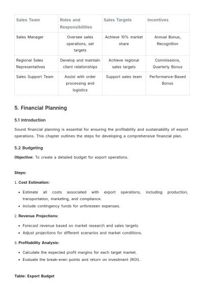 Free Agriculture Export Strategy Procedure Template to Edit Online