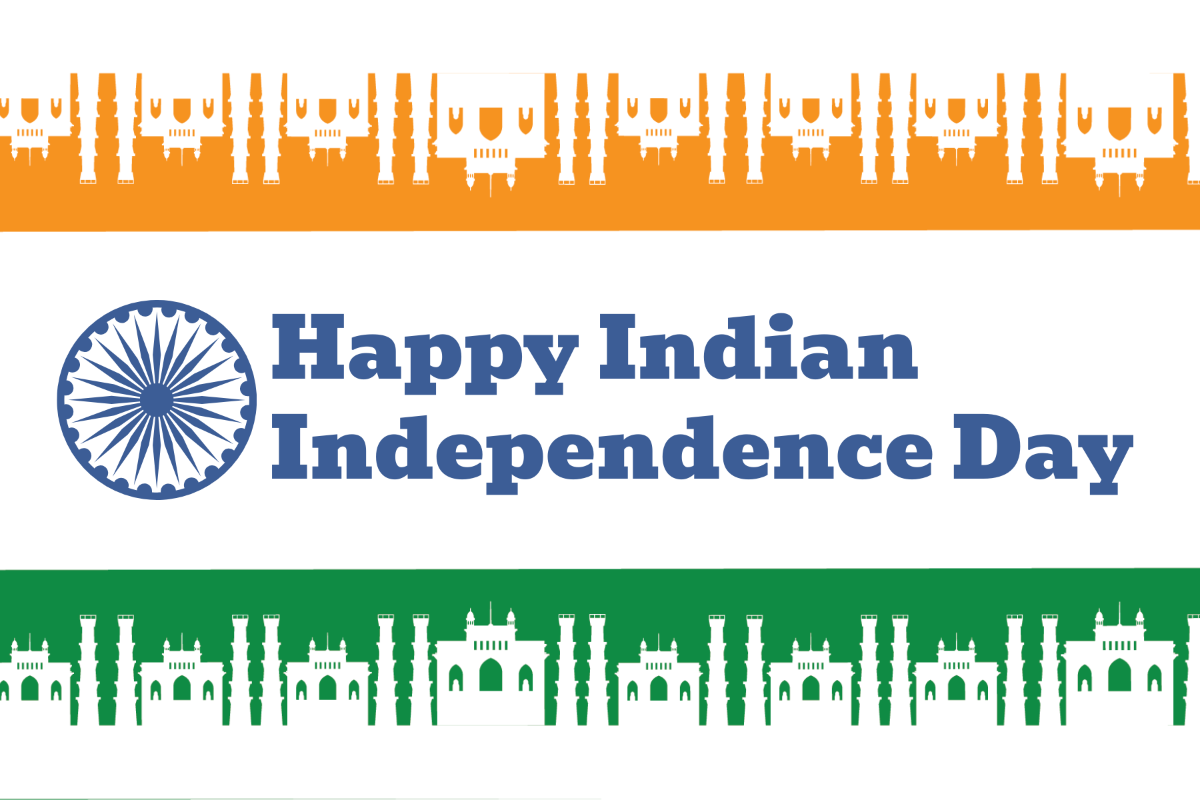 India Independence Day Post Card