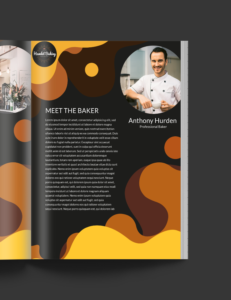 Baking Business Media Kit Template