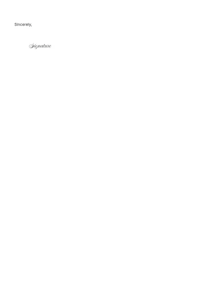 Free Flight Attendant Cover Letter to Edit Online