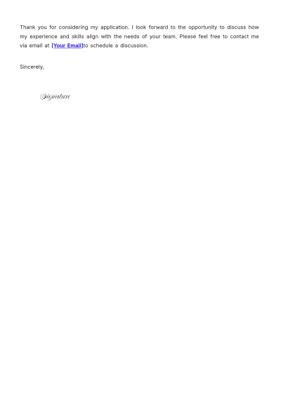 Free Team Lead Flight Attendant Cover Letter to Edit Online