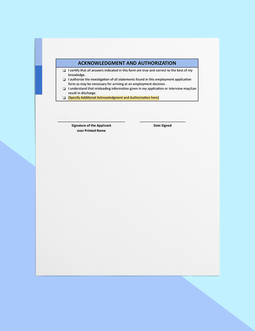 Construction Application Form Download