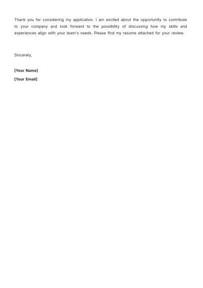 Free First Job Student Cover Letter to Edit Online