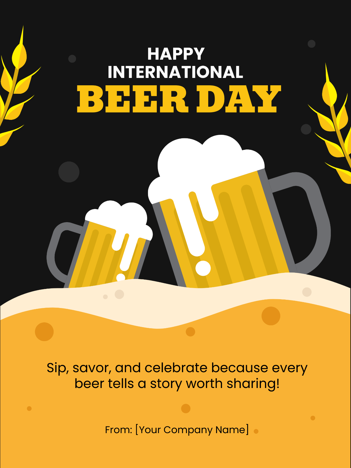 Happy International Beer Day
