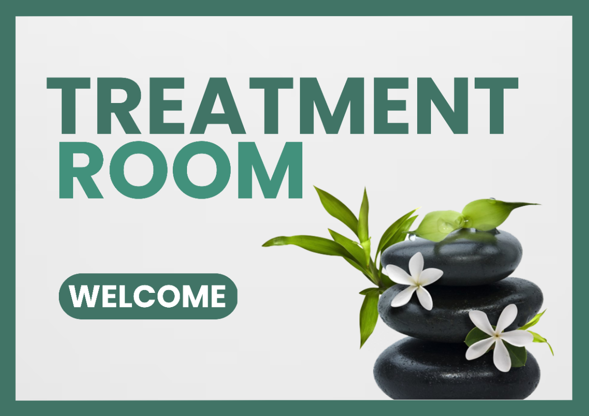 Spa Treatment Room Signage