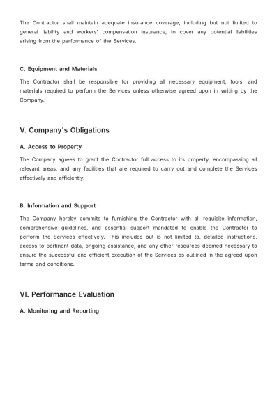 Free Agriculture Performance Contract Template to Edit Online