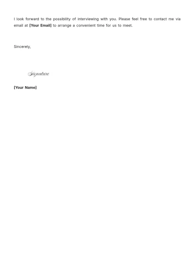 Free Student Job Application Cover Letter to Edit Online