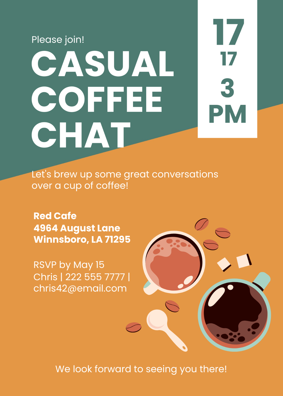 Coffee Chat Invitation