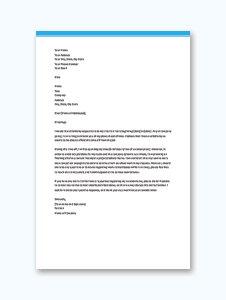 Free Simple Vacation Request Letter Template in Microsoft Word, Apple