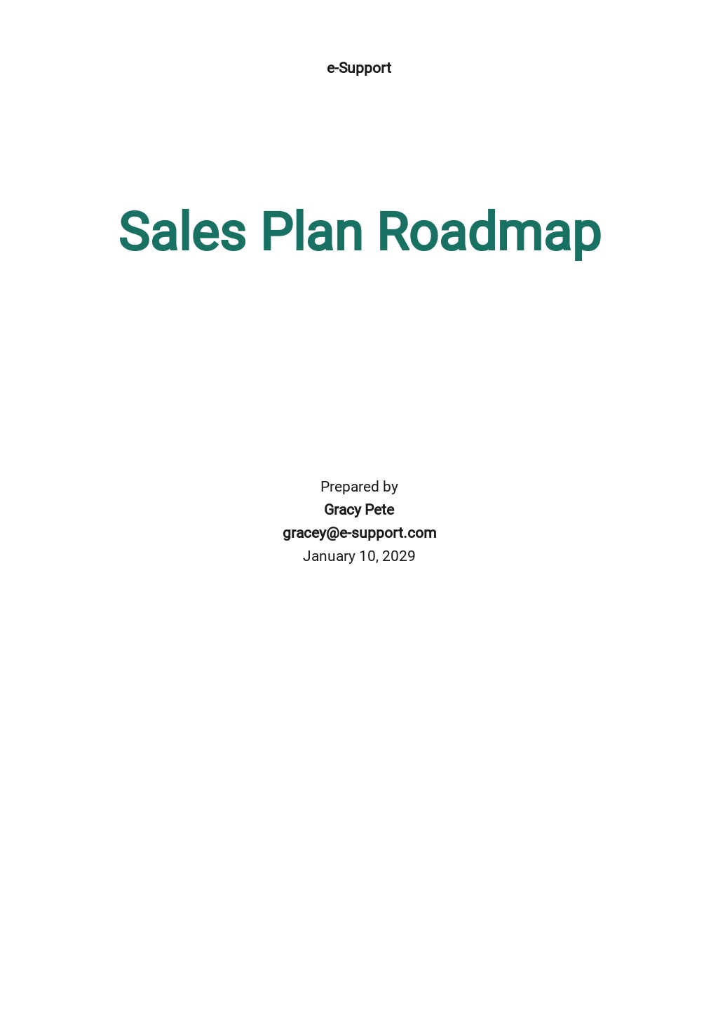 Sales Plan Roadmap Template.jpe