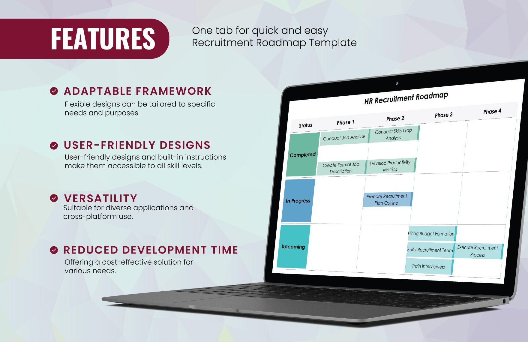 HR Recruitment Roadmap Template