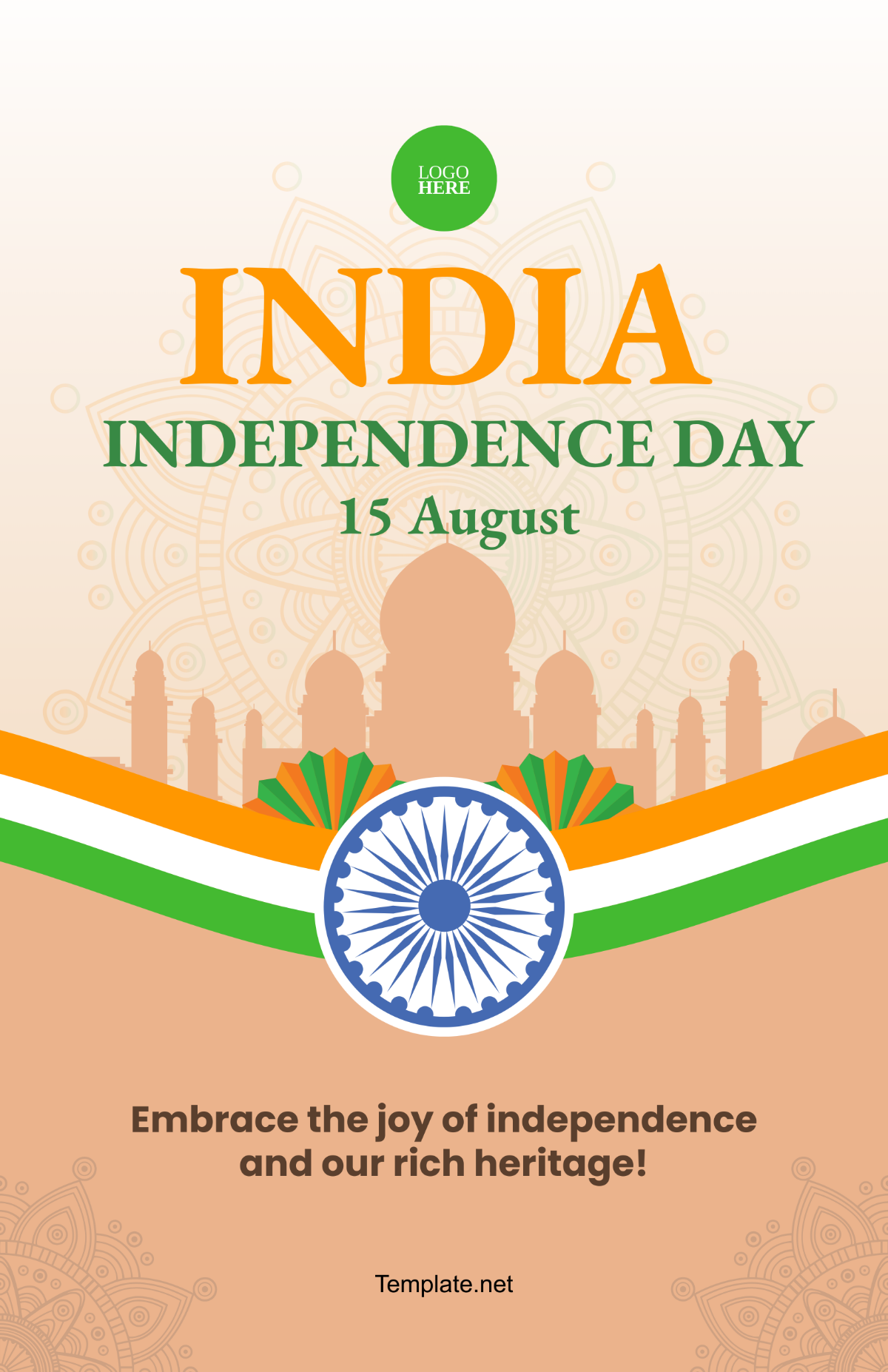 India Independence Day Social Media Poster
