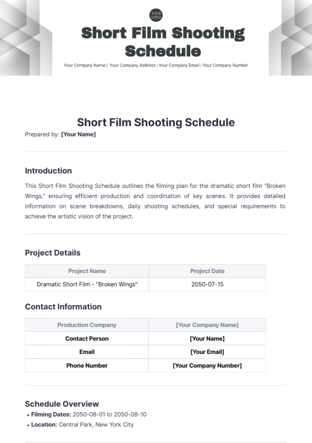 Free Film Templates To Customize Online Free Film Templates To Customize Online