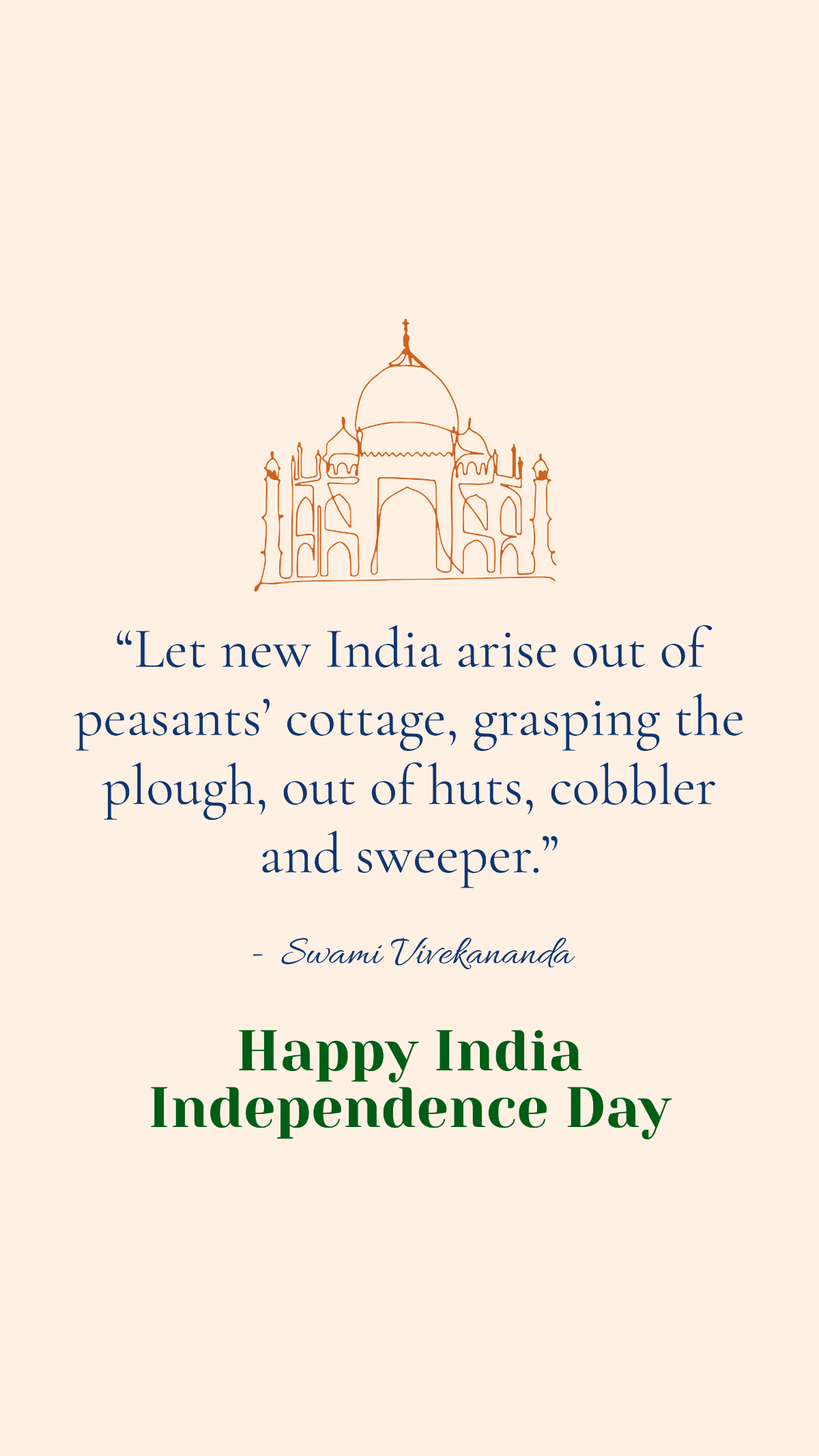 India Happy Independence Day Quote