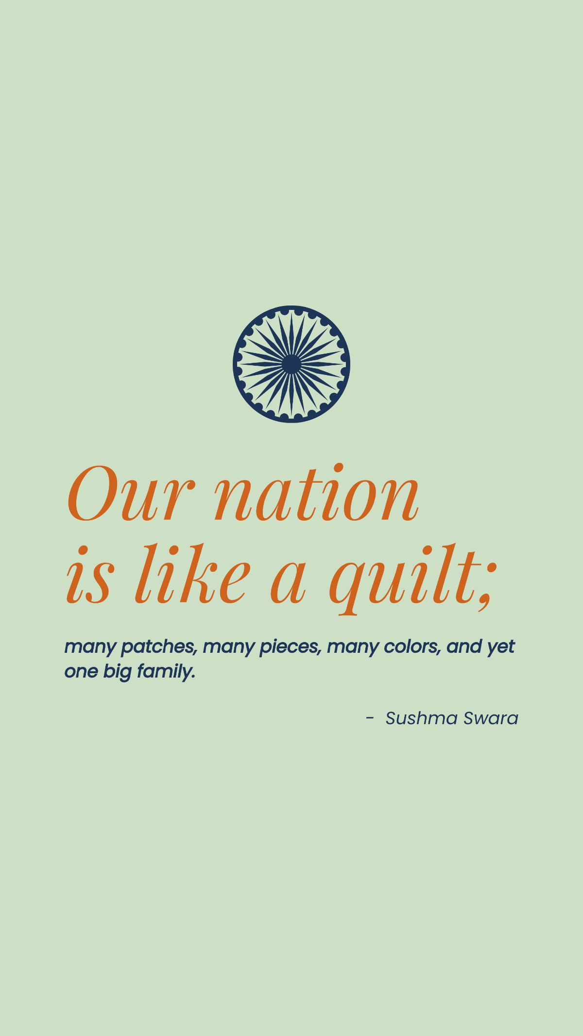 India Independence Day Aesthetic Quote