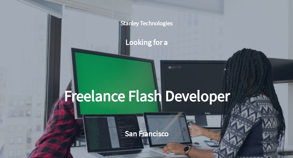 Free Freelance Flash Developer Job Description Template.jpe