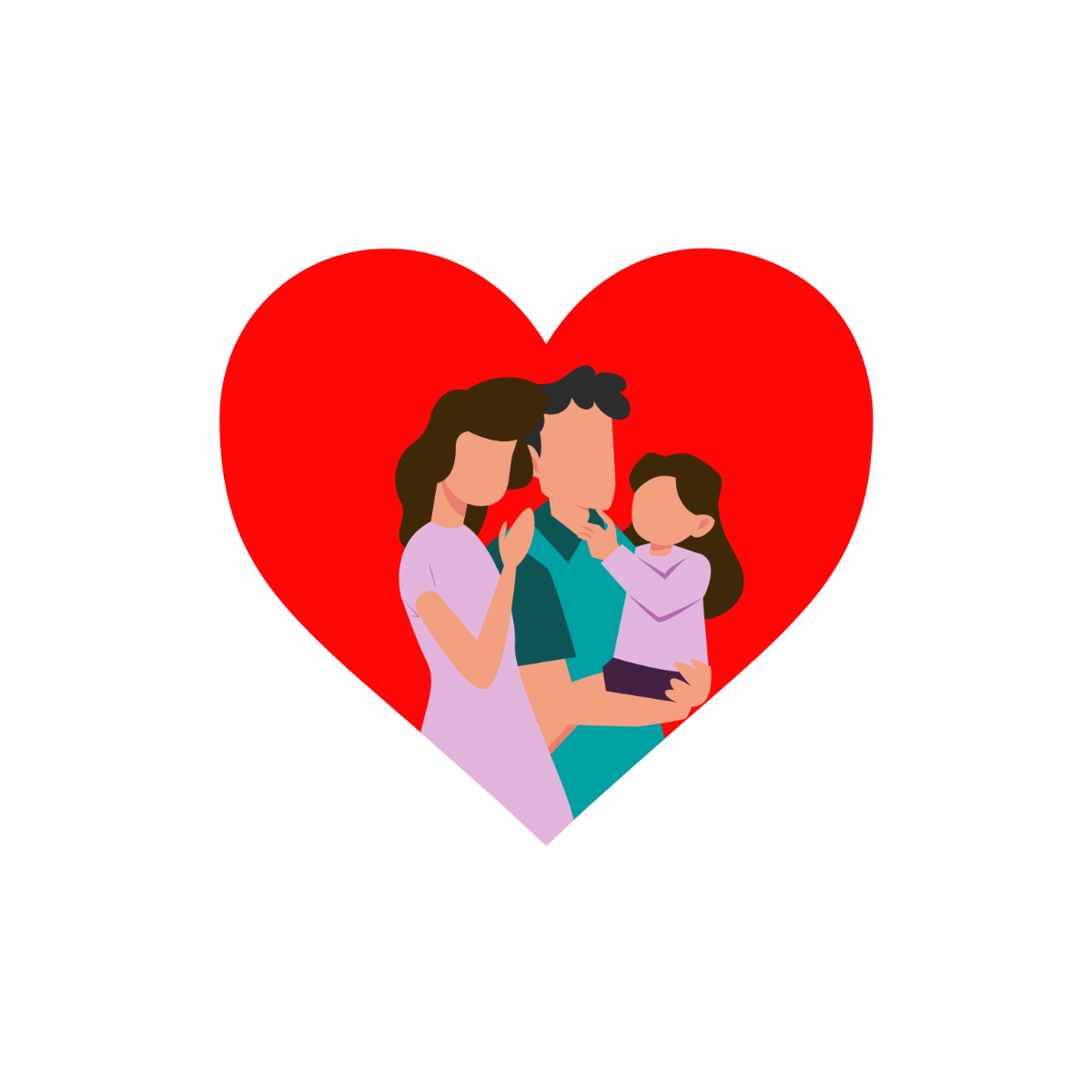 Parents Day Heart Icon