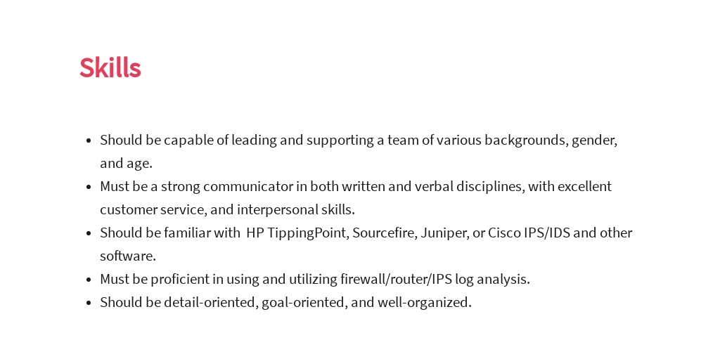 Free Network Engineering Manager Job Ad/Description Template 4.jpe