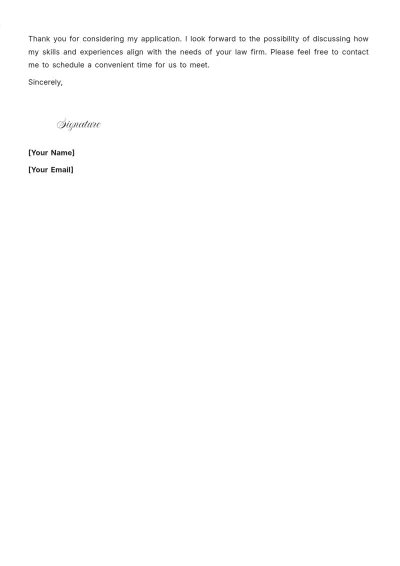 Free Legal Office Manager Cover Letter to Edit Online