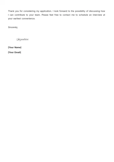Free Financial Office Manager Cover Letter to Edit Online