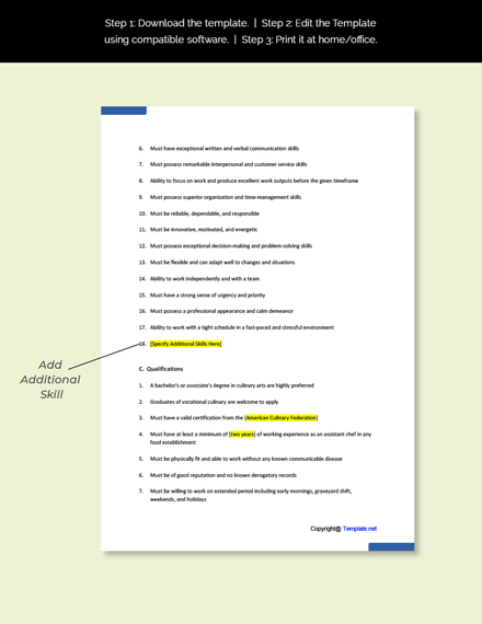 free-chef-assistant-job-description-template-word-google-docs