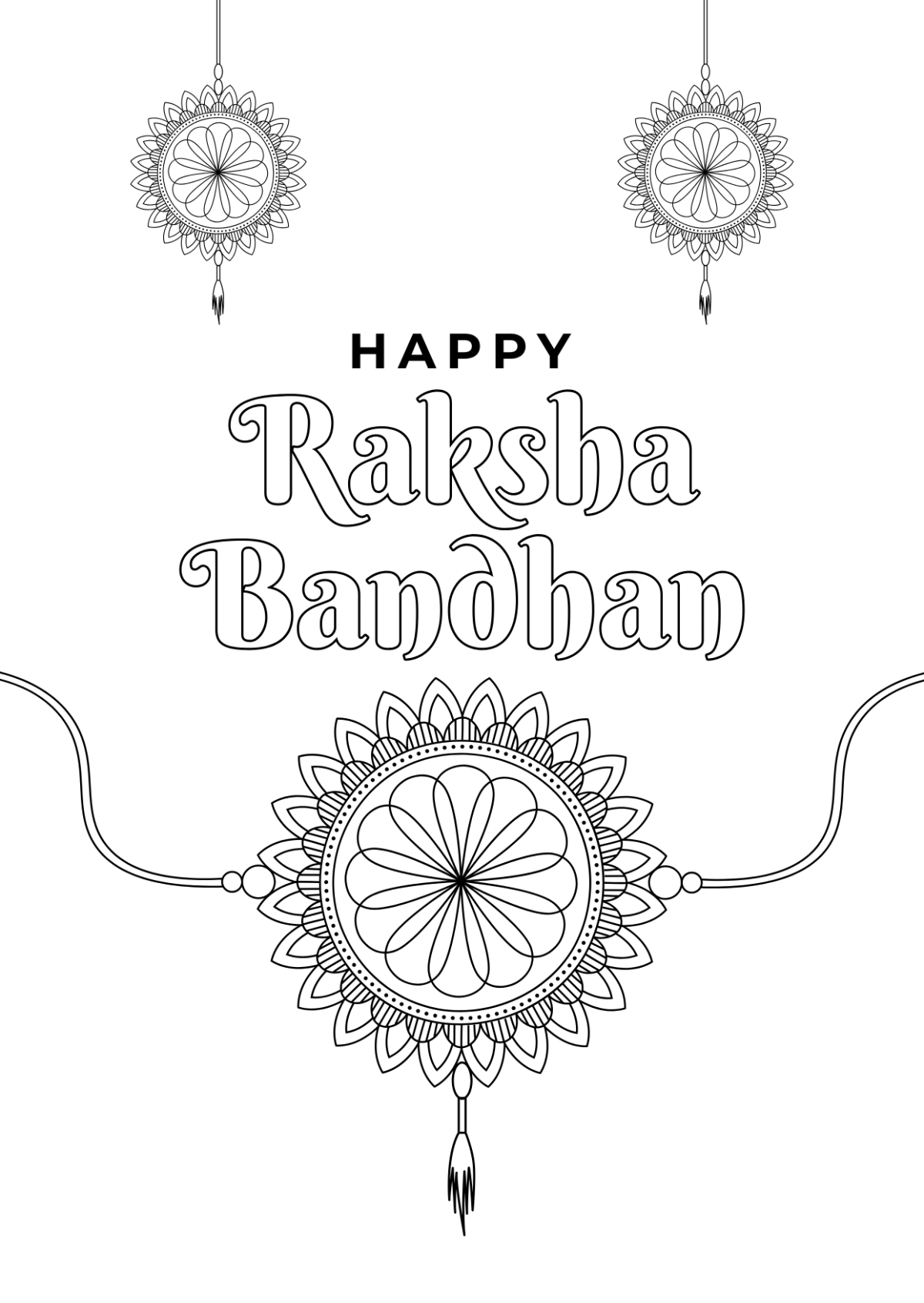 Raksha Bandhan Drawing