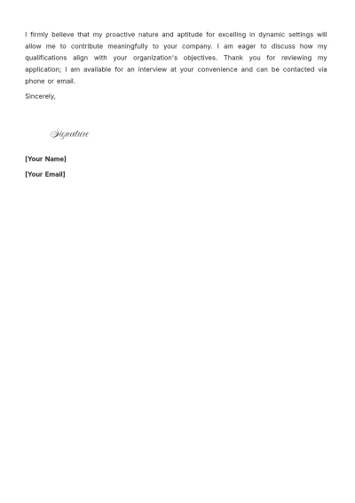 Free Logistics Account Executive Cover Letter to Edit Online