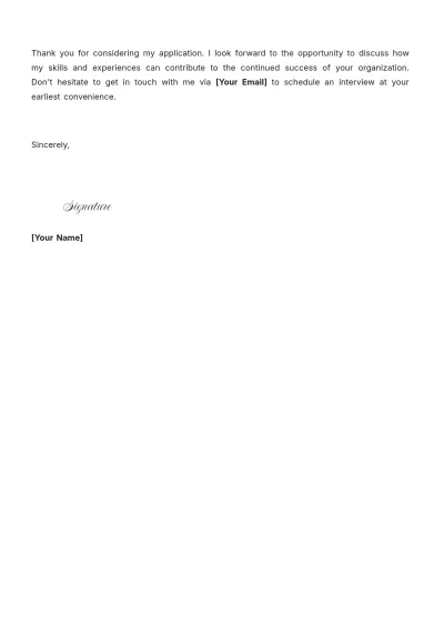 Free Department Office Manager Cover Letter to Edit Online