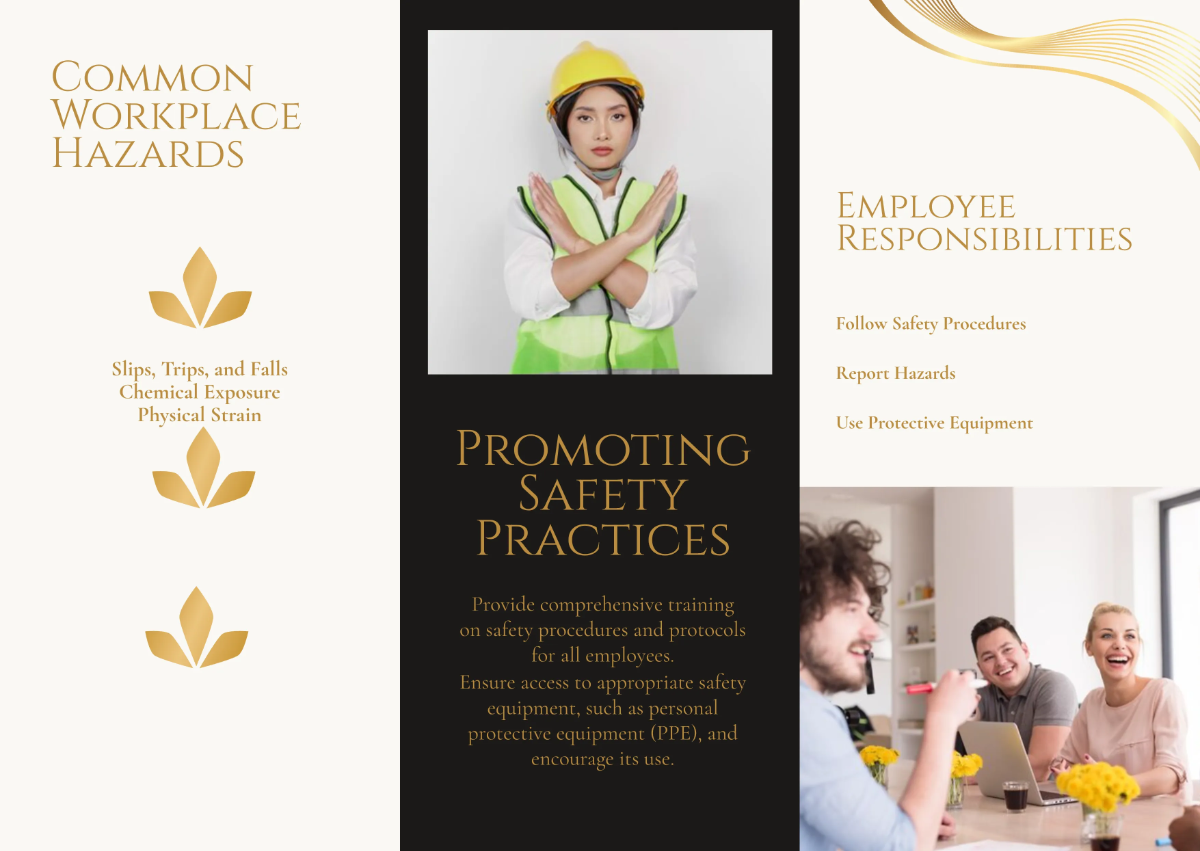 Free Luxury Pamphlet Template to Edit Online