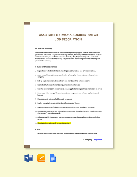 32+ FREE Administrator Job Description Templates [Edit & Download Sns-Brigh10