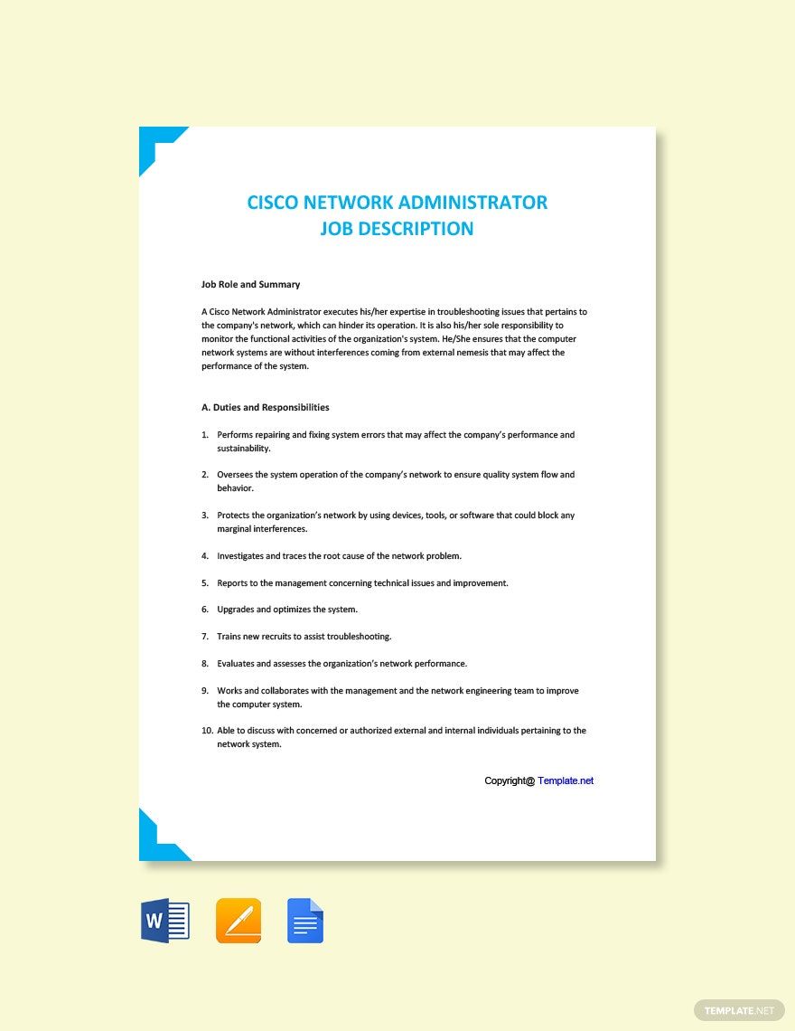 10+ Administrator Job Description Templates PDF, DOC