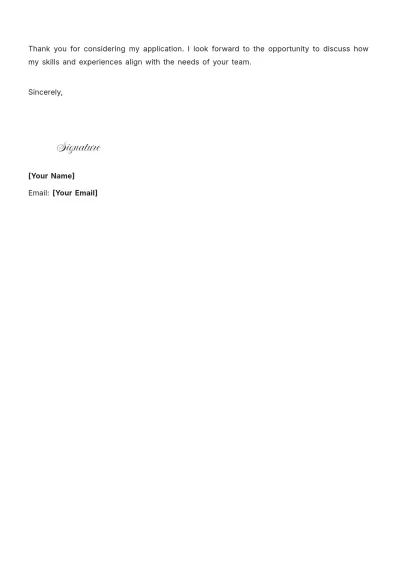 Free Education Office Manager Cover Letter to Edit Online