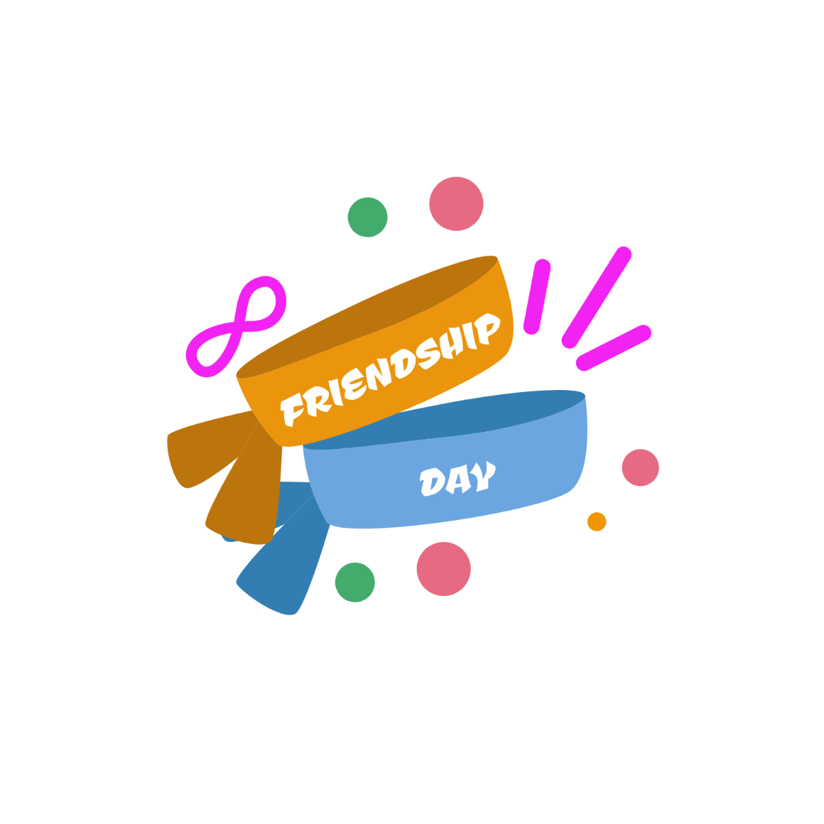 Friendship Day Sticker