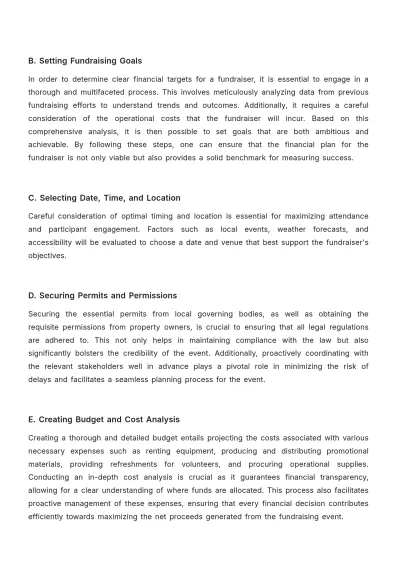 Free Aesthetic Car Wash Fundraiser Standard Operating Procedure Template to Edit Online