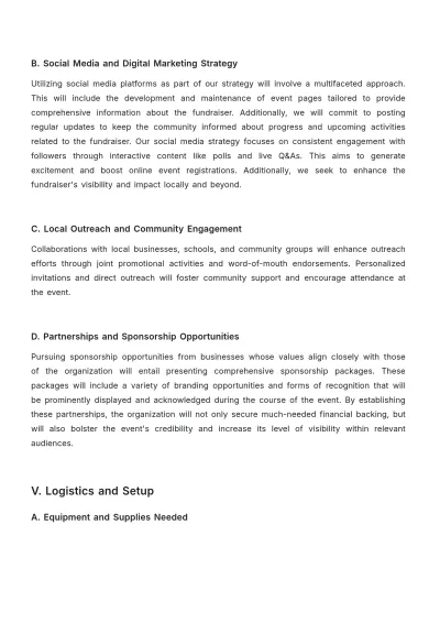 Free Aesthetic Car Wash Fundraiser Standard Operating Procedure Template to Edit Online