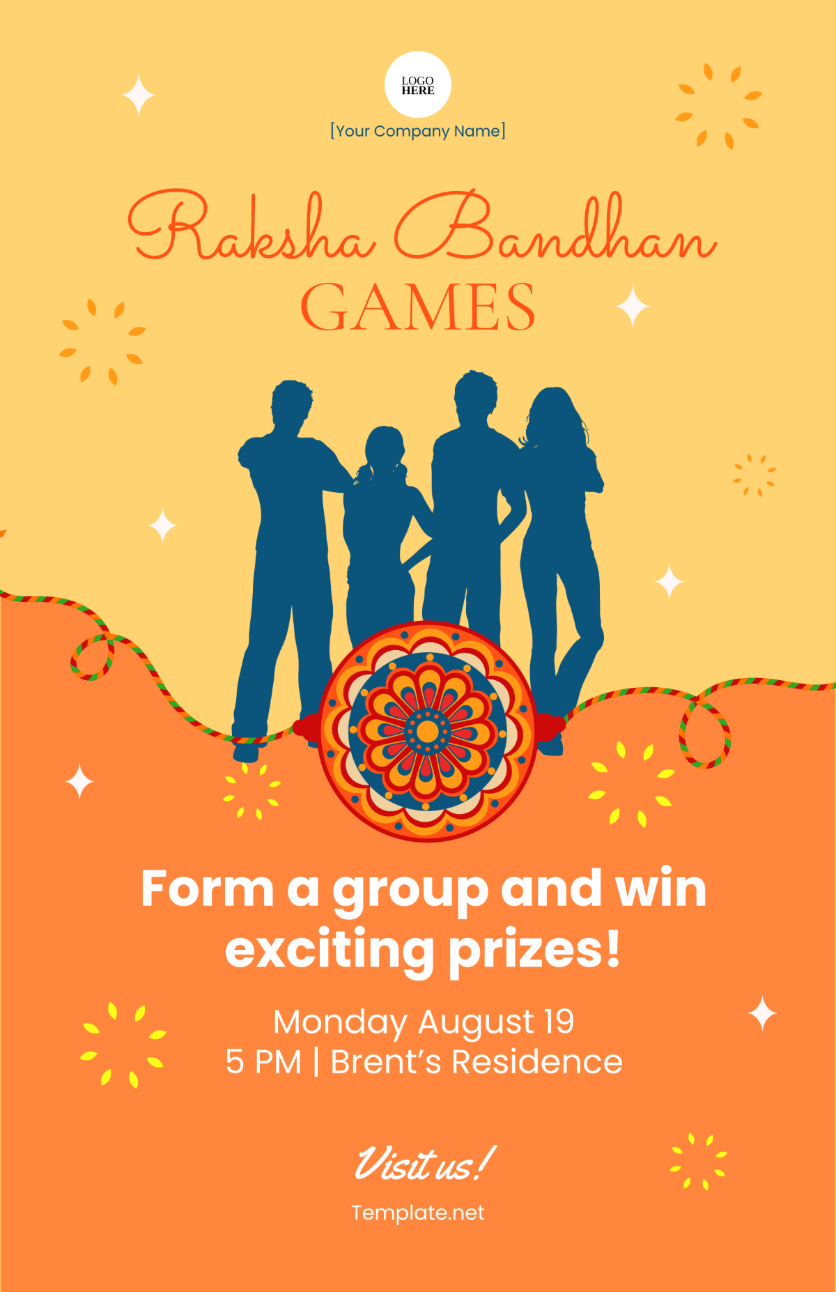 Raksha Bandhan Group Poster