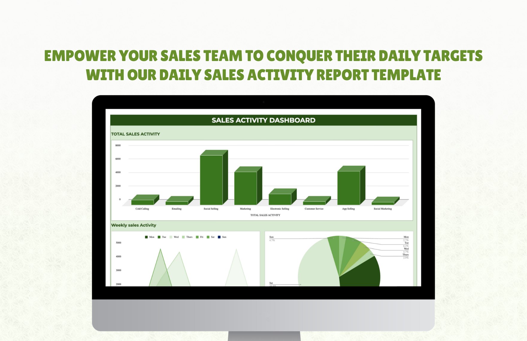Daily Sales Activity Report Template