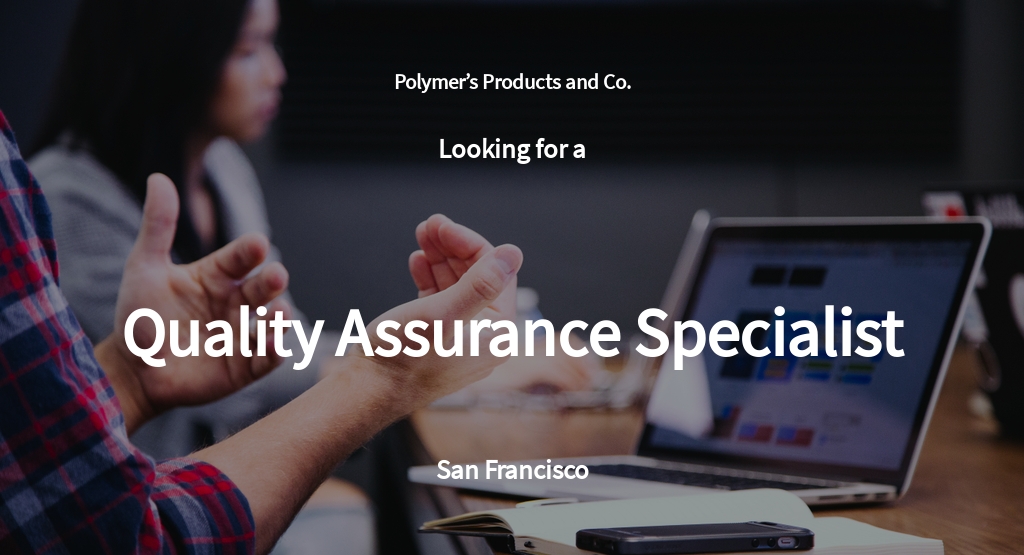Free Quality Assurance Specialist Job Ad/Description Template.jpe