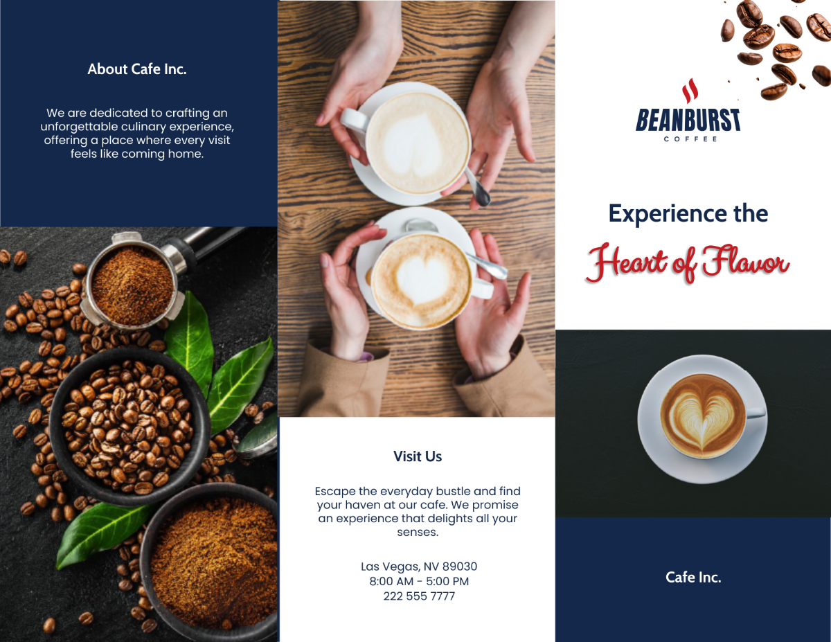 Cafe Business Brochure