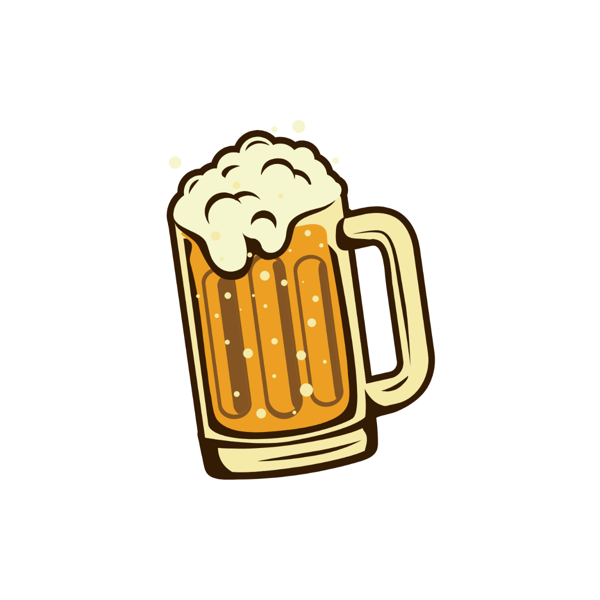 Hand-drawn Beer